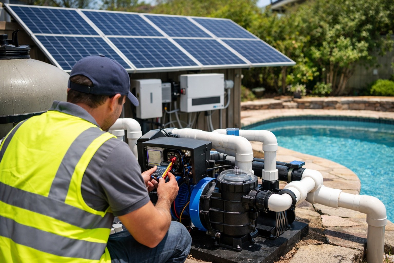 Installation de panneaux solaires photovoltaïques et pompage solaire au Maroc