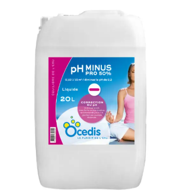 pH Minus Pro 50% Liquide (20L) d'Ocedis-