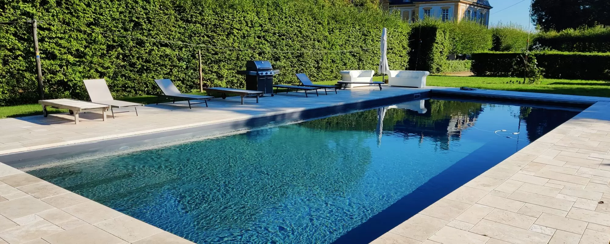 Réalisation piscine haut de gamme au Maroc
